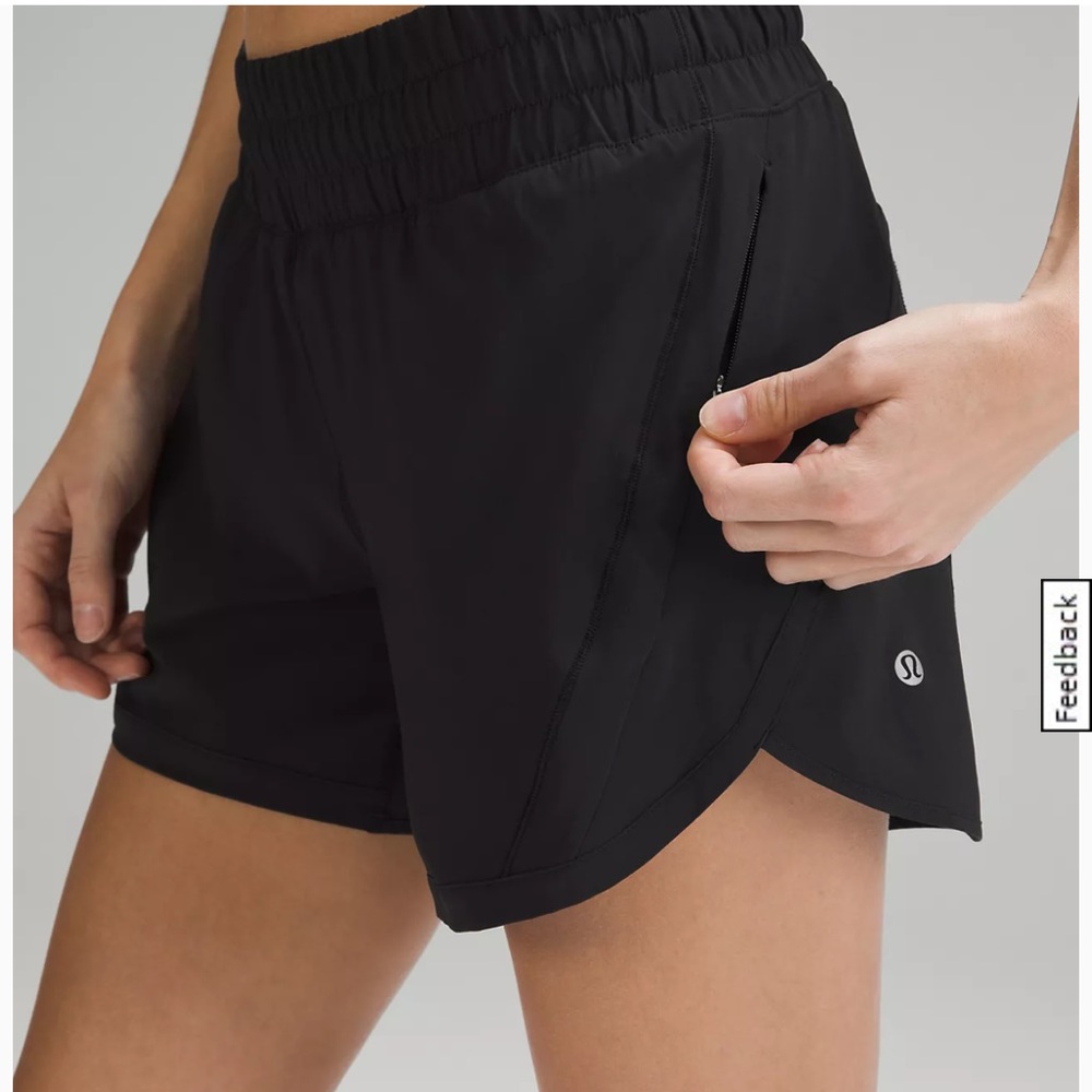Lululemon Track That Mid-Rise Lined Short 5" Size 8